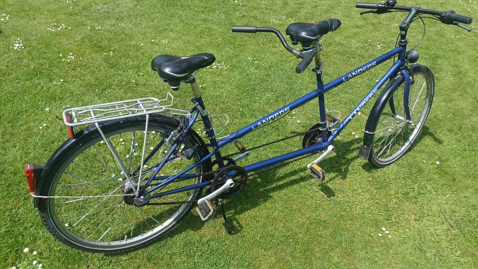 Tandem 28 Zoll - 5 Gang Nabenschaltung - Schwalbe Mäntel in Stade