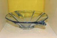 Art Deco Glas Schale 35x28cm Blau selten edles Design tolle form Niedersachsen - Emden Vorschau