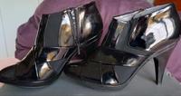 Neu wert Zara Wahnsinn  Lack Stiefeletten 38 schwarz Innenstadt - Köln Altstadt Vorschau