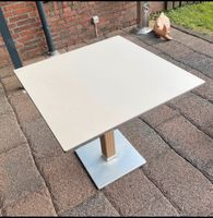 Tisch mit HPL Platte in weiß 80x80cm Garten/Bistro/Gastro/Balkon Nordrhein-Westfalen - Selm Vorschau