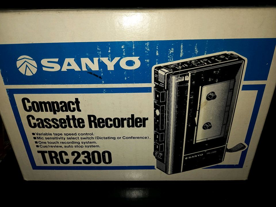 Sanyo Cassetten Recorder in Castrop-Rauxel