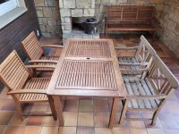 Schöne Garten Sitzecke aus Holz abzugeben Gartenmöbel Kynast Niedersachsen - Lengerich Vorschau