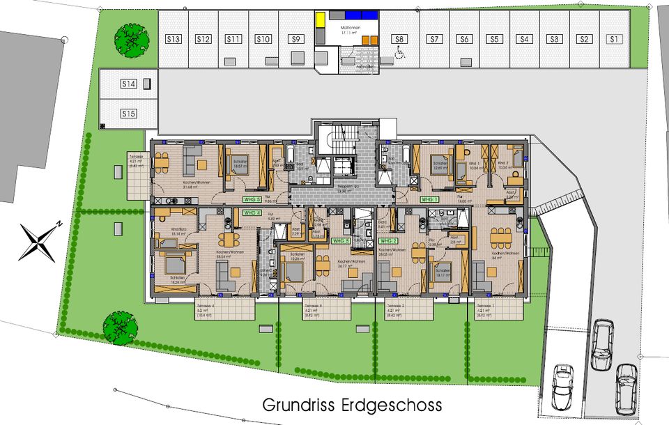 Direkt vom Bauträger! Wohnungen in Erkheim. Wohnung 3 von 15. Fertigstellung Sommer 2025 in Erkheim