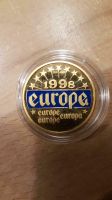 1998 europa vergoldet emailliert Medaille Münze Bayern - Fünfstetten Vorschau