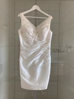 Standesamtkleid Abendkleid Cocktailkleid mit Glitzer in ivory Niedersachsen - Bardowick Vorschau