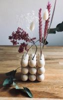 Blumenvase aus Holzperlen für Trockenblumen Bubble Nordic Boho Nordrhein-Westfalen - Wermelskirchen Vorschau