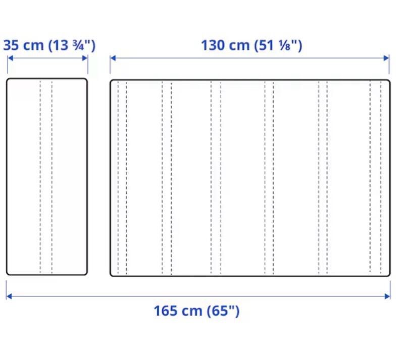 Matratze 165x80x9 in Waghäusel