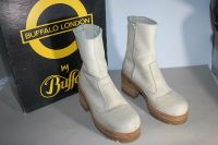 BUFFALO VINTAGE LEDER PLATEAU Stiefel Boots 80er Jahre beige 37 Wiesbaden - Mainz-Kastel Vorschau