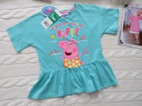 ❤️ PEPPA PIG UK Neu T-Shirt Print türkis Glitzer 128 MIMY128 Berlin - Hellersdorf Vorschau