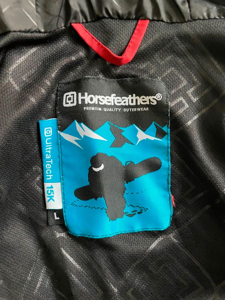 Horsefeathers 15K Skijacke Snowboardjacke Rot L in Leipzig