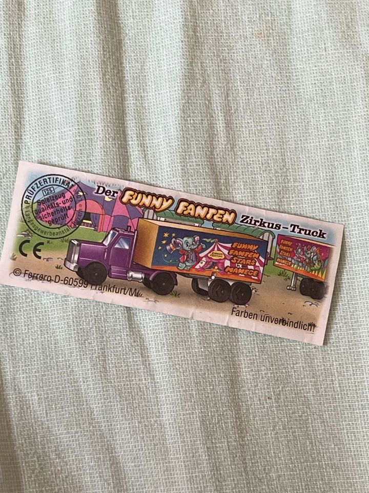 FERRERO DER FUNNY FANTEN ZIRKUS TRUCK 1998 ÜEI in Rheinstetten