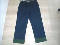 ¾-Jeans mit Umschlag blau-grün, Gr. 42 Hessen - Birstein Vorschau