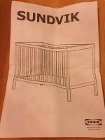 Babybett/ Kleinkinderbett; Sundvik von Ikea Hessen - Erzhausen Vorschau