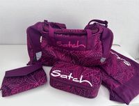 ❤️ satch purple leaves Sporttasche Turnbeutel Mäppchen Clutch ❤️ Baden-Württemberg - Eppingen Vorschau