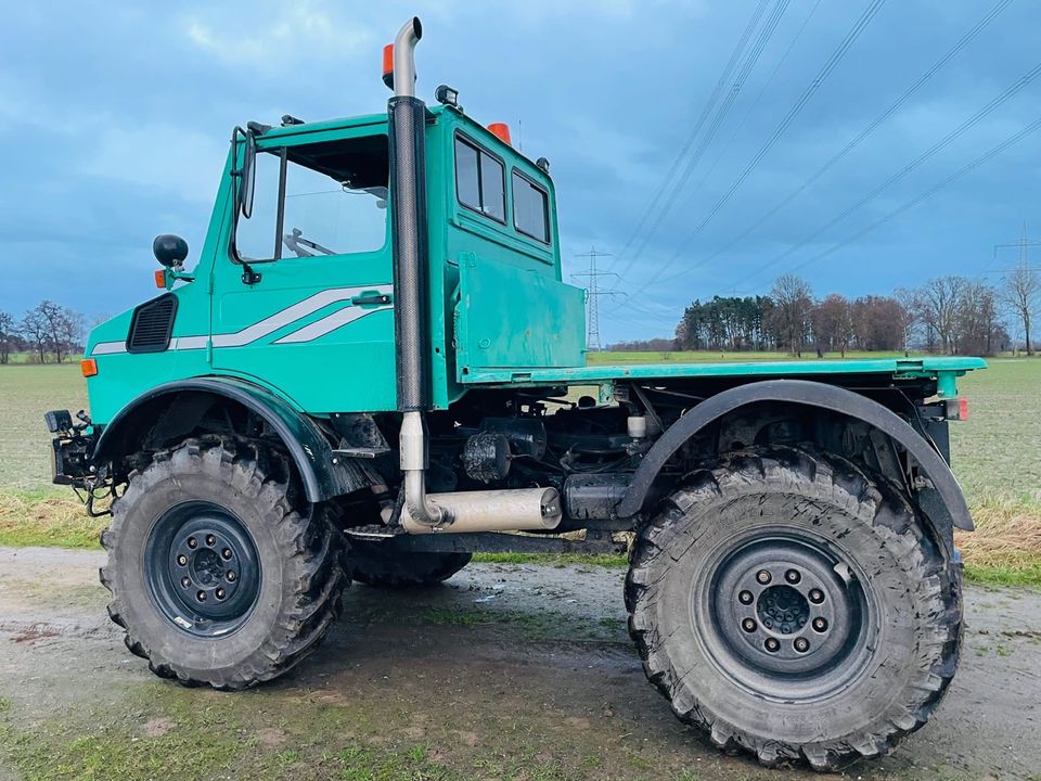 Edelstahlauspuff Unimog Seitenauspuff U 1000-2400 Hochlegung Ausp in Allmendingen