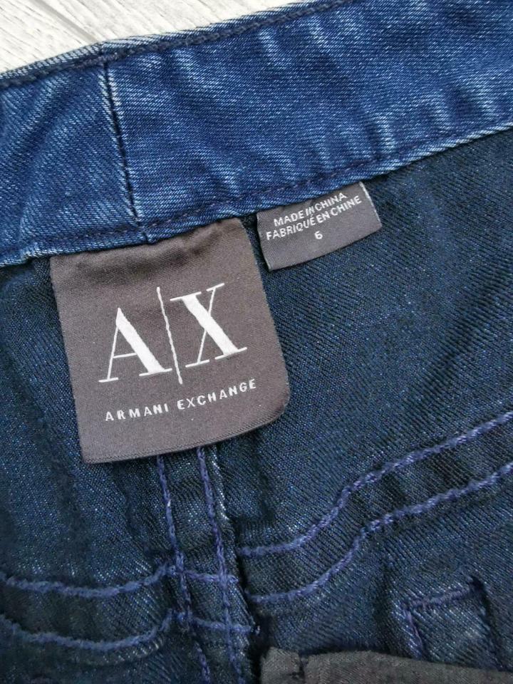 Armani Exchange Jeansrock Jeans Rock Gr. 6 xs s  Nieten w. neu in Offenbach