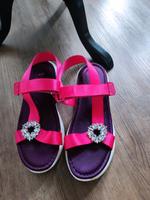 Sandalen H&M Gr. 41  pink Nordrhein-Westfalen - Rommerskirchen Vorschau