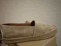 Espadrilles aus Leder in beige/ braun, Größe 39 Hessen - Bad Schwalbach Vorschau