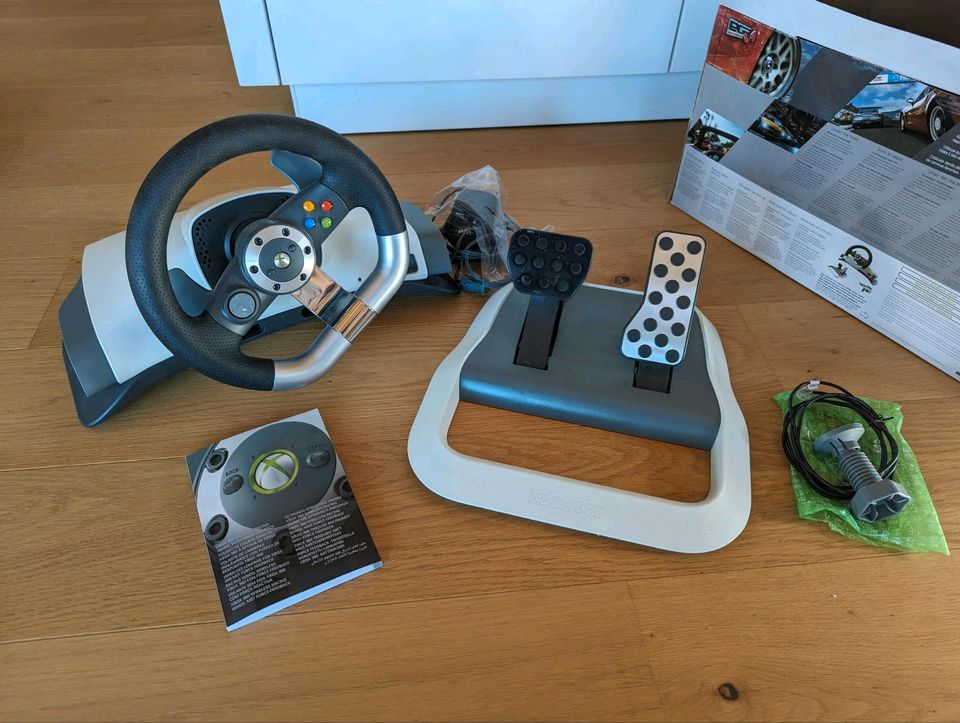 Microsoft Xbox 360 Wireless Racing Wheel in Fürstenzell