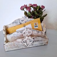 Briefhalter Briefkasten Post Box Shabby Chic Holz Sortieren Hessen - Fuldatal Vorschau