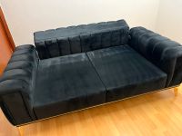 Sofa Couch 3-2-1 schwarz samt Niedersachsen - Peine Vorschau