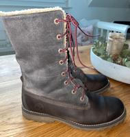 *Timberland*Schnürstiefeletten*Gr.38*braun*Teddyfleece Futter* Nordrhein-Westfalen - Selm Vorschau