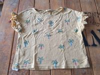 Mango Shirt senfgelb Sommer Palmen tropic Gr. 128 Nordrhein-Westfalen - Krefeld Vorschau