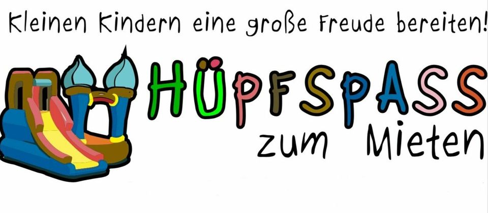 Hüpfburg mieten ausleihen MULTIFUN Party mit Rutsche EVENT KINDER in Mühlhausen im Täle