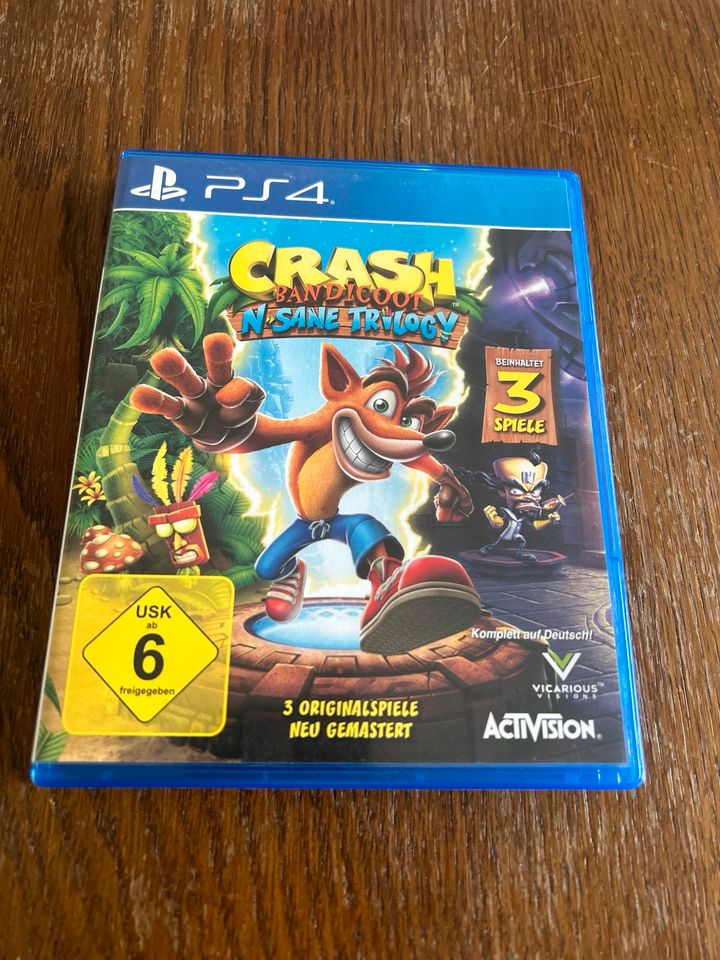 PlayStation 4 Spiel Crash Bandicoot Trilogy in Duisburg