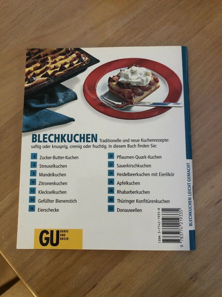 GU leicht gemacht Heft Blechkuchen in Münstertal