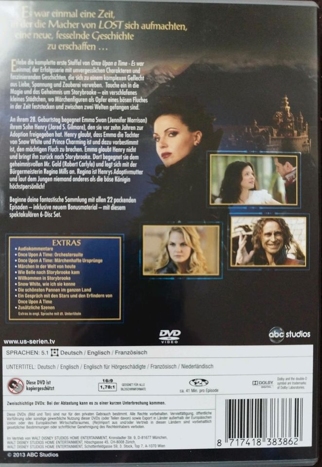 Once upon a Time Es war einmal 6 DVDs in Altenstadt