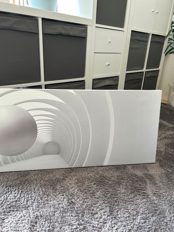 Akustik Bild pro 120x40cm Dekoration Raumakustik modern 3D Optik in Unterhaching