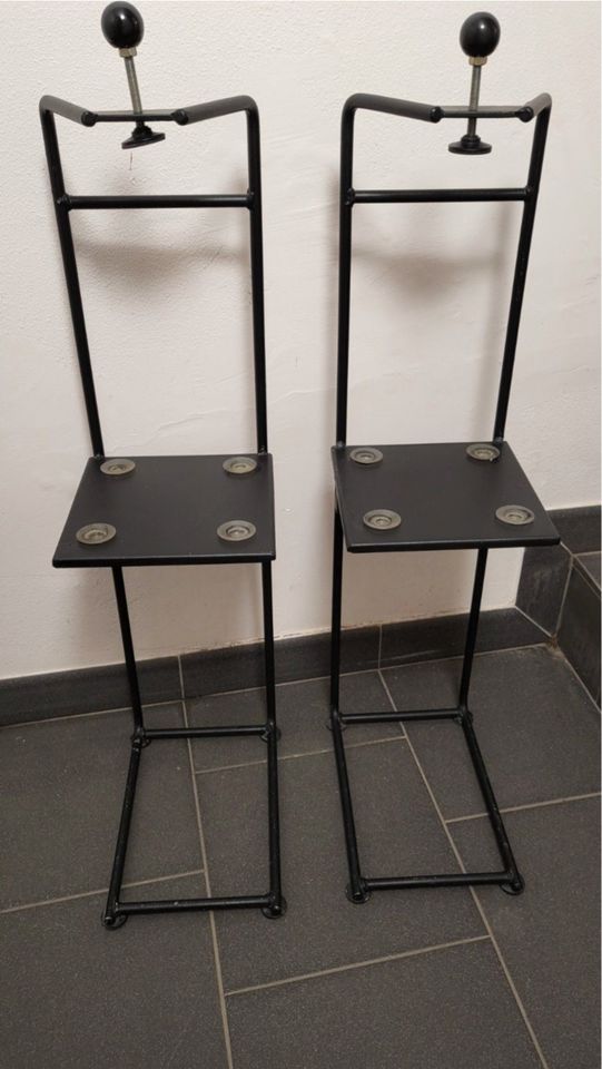 2 x vintage Metall Boxenständer Boxenhalter Lautsprecher Ständer in Hamburg