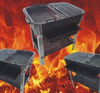 Grill Gartengrill Standgrill schwarz Party Camping Grill Holzkohl Nordrhein-Westfalen - Detmold Vorschau