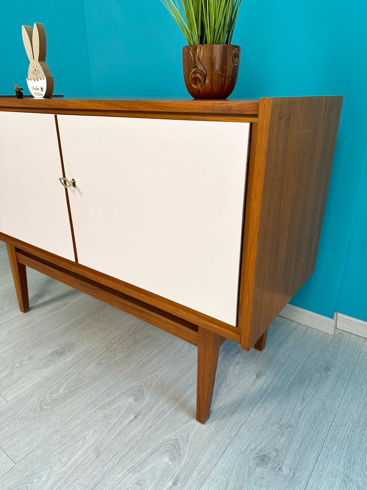 Teak Sideboard Kommode 70er 80er Midcentury Vintage in Mülsen