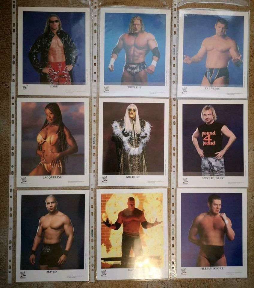 WWF WWE Wrestling Promo Foto Autogramm in Halberstadt