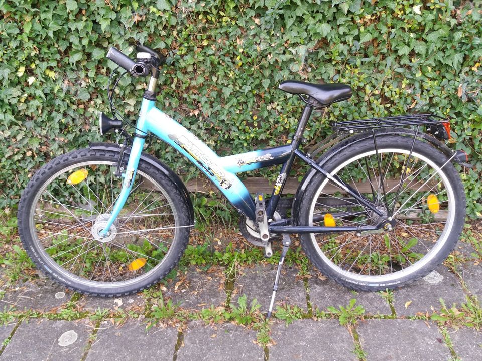 Biete FAHRRAD Marke BÖTTCHER, 24 Zoll, schwarz-hellblau -69€ in Dortmund