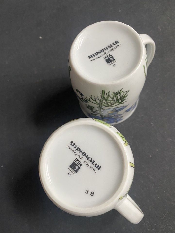 2 X IKEA Vintage Geschirr MIDSOMMAR Becher Jumbotassen in Köln