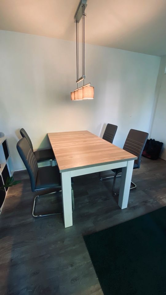 Tisch mit Stühlen bequem elegant stilvoll in Esslingen