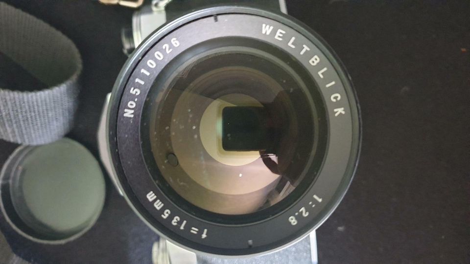 Praktica Super Tl Kamera mit Weltblick Extender in Ascheberg