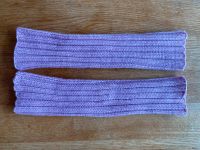 Bein/Arm Stulpen Mädchen lilac selbst gestrickt Bayern - Neu Ulm Vorschau