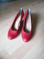 Pumps, Glattleder, rot, Gr. 42 Harburg - Hamburg Sinstorf Vorschau