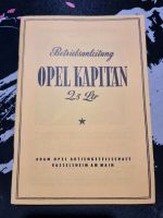 Betriebsanleitung Opel Kapitän 2,5ltr Brandenburg - Neutrebbin Vorschau