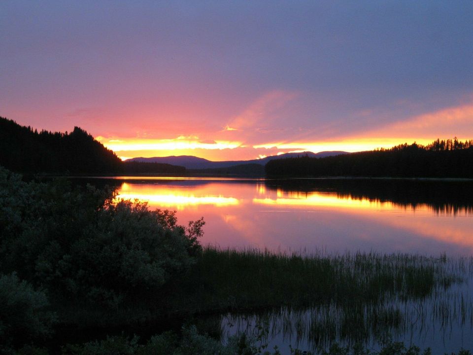 Ferienhaus bzw. Hütte am See, Schweden, Dalarna, Boot, Angeln. in Kallmünz