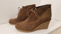 Damen Boots, Wildleder, braun, Wedge/Keilabsatz, gr39 ESPRIT Niedersachsen - Braunschweig Vorschau