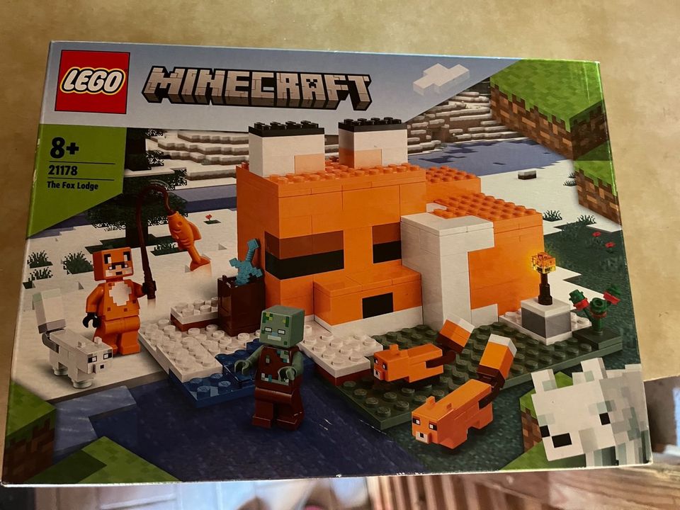 Lego Minecraft Fox Lodge in Rudolstadt