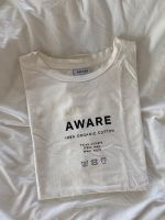 T-Shirt Weiss print aware bios Baumwolle top vero moda Münster (Westfalen) - Centrum Vorschau