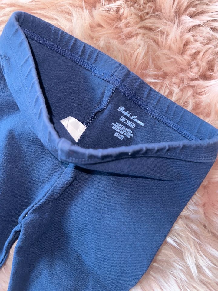 Ralph Lauren Baby Leggins Gr 62/68 Mädchen Sommer Hose Lochstick in Kassel