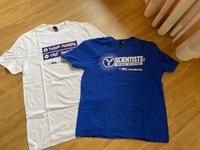 2 T-Shirt Unisex Gr M weiß und blau mit Aufdruck beide für 5 € Nordrhein-Westfalen - Oelde Vorschau