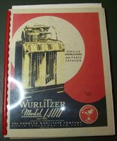 Serviceanleitung Katalog Wurlitzer Jukebox 1400 u. 1450 Berlin - Neukölln Vorschau